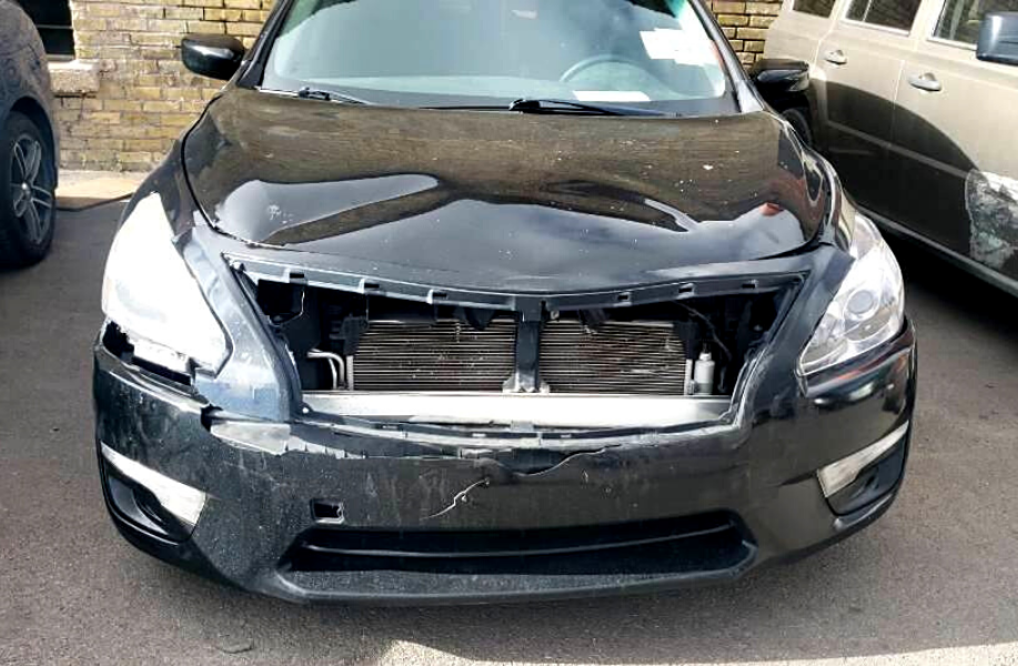 Vehicle before repair 5