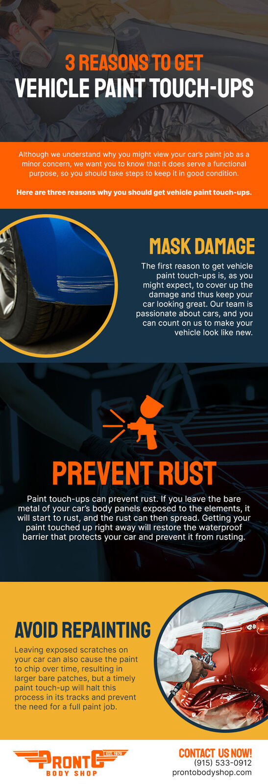 Reasons to Get Vehicle Paint Touch-Ups